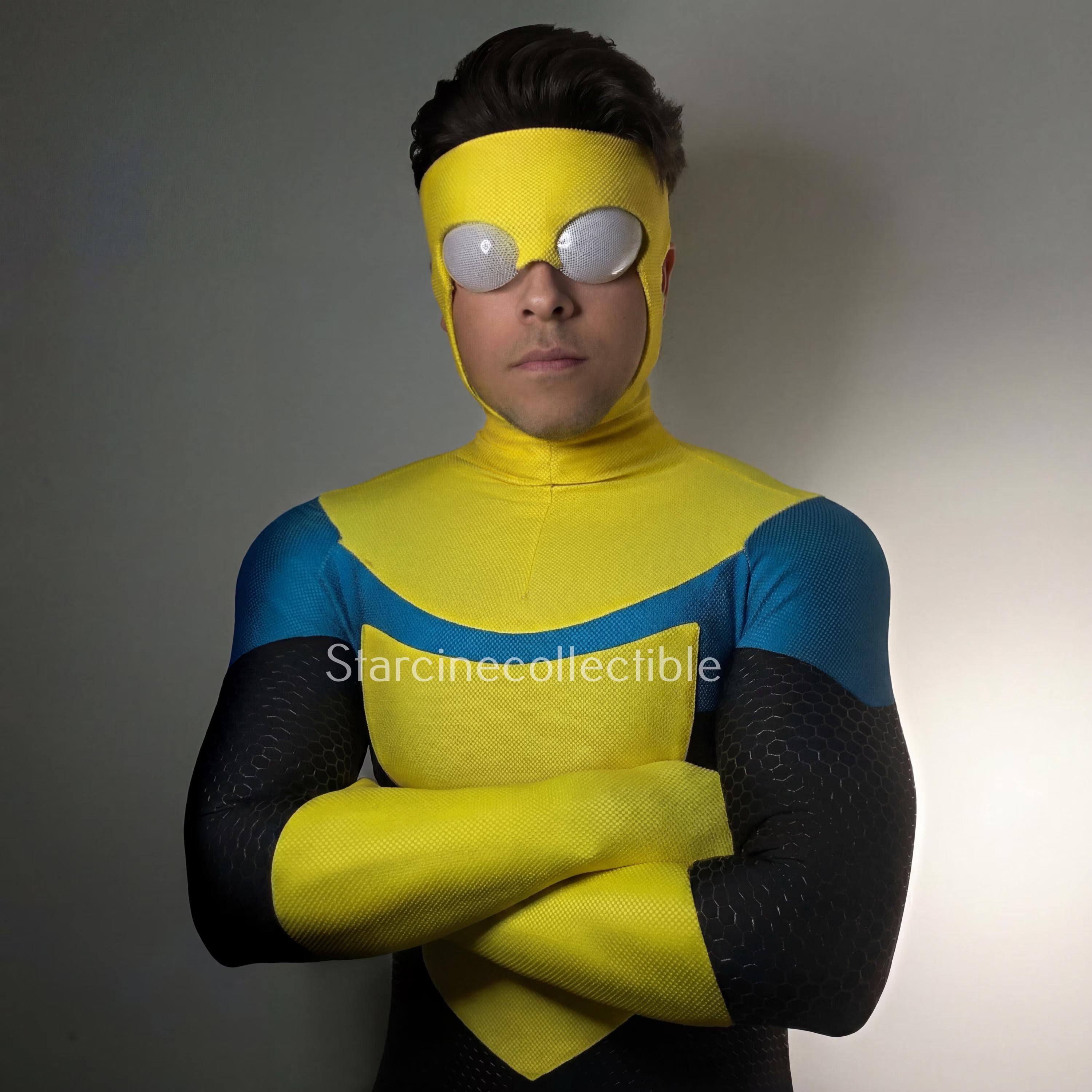 Invincible Cosplay (Sreen Printed) (Blue Suit) (Replica Grade)