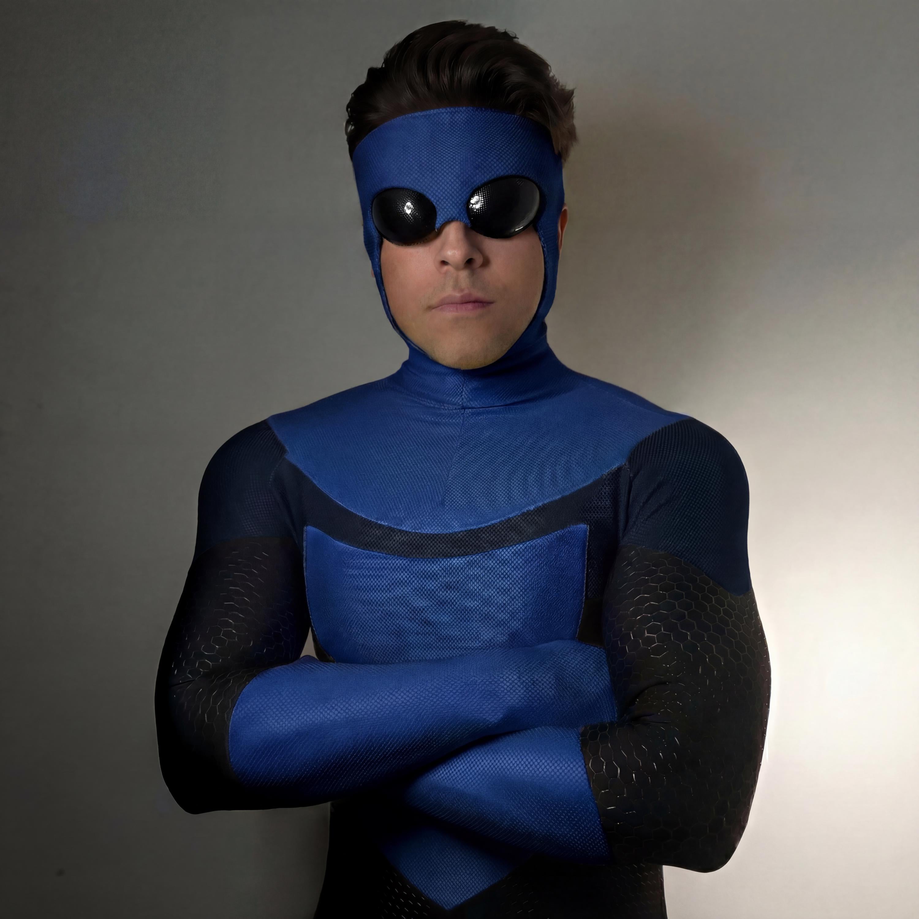 Invincible Cosplay (Sreen Printed) (Blue Suit) (Replica Grade ...
