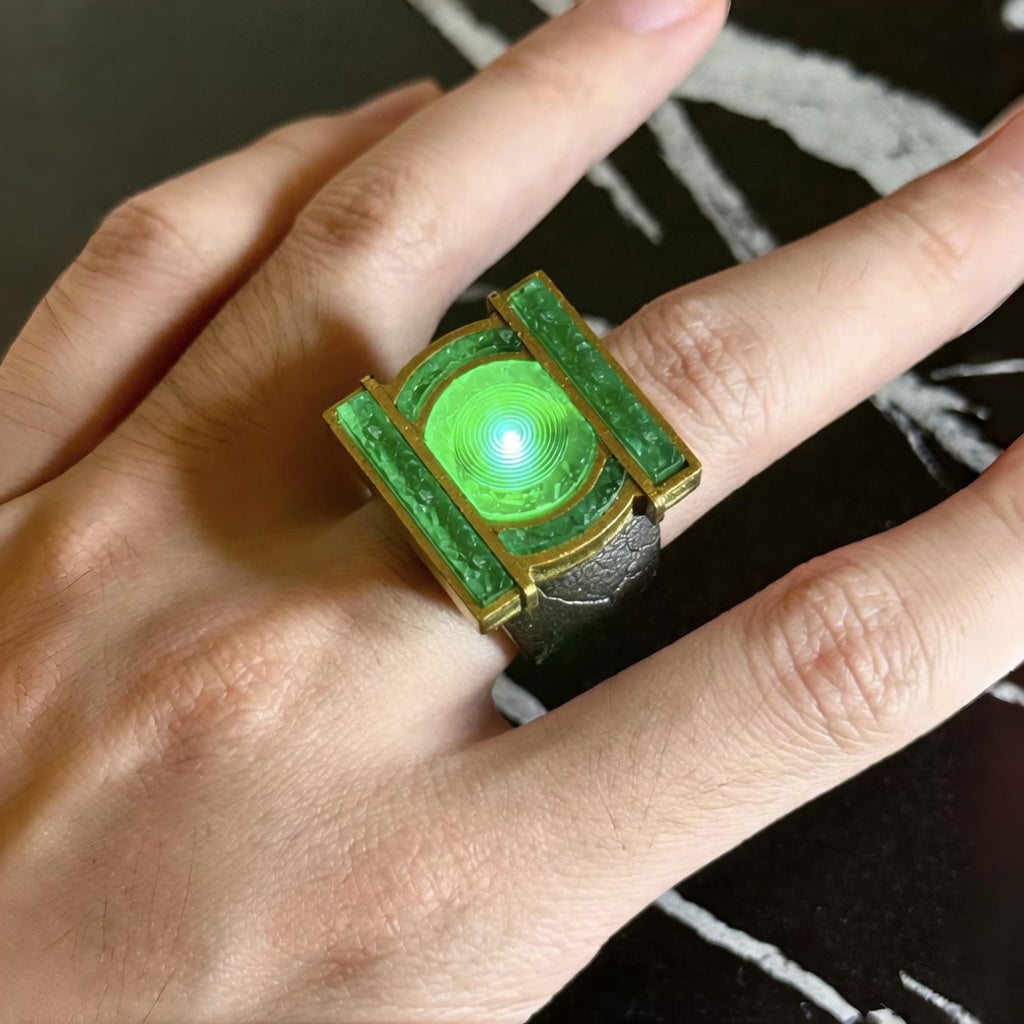 Hal Jordan Green Lantern Ring From Lanterns (2026 TV series)(Made Of A ...