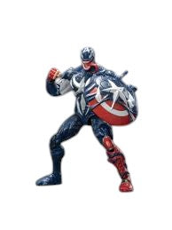 ZD Toys Venomized Captain America Fully Articulated 1/10 Scale Action Figure
