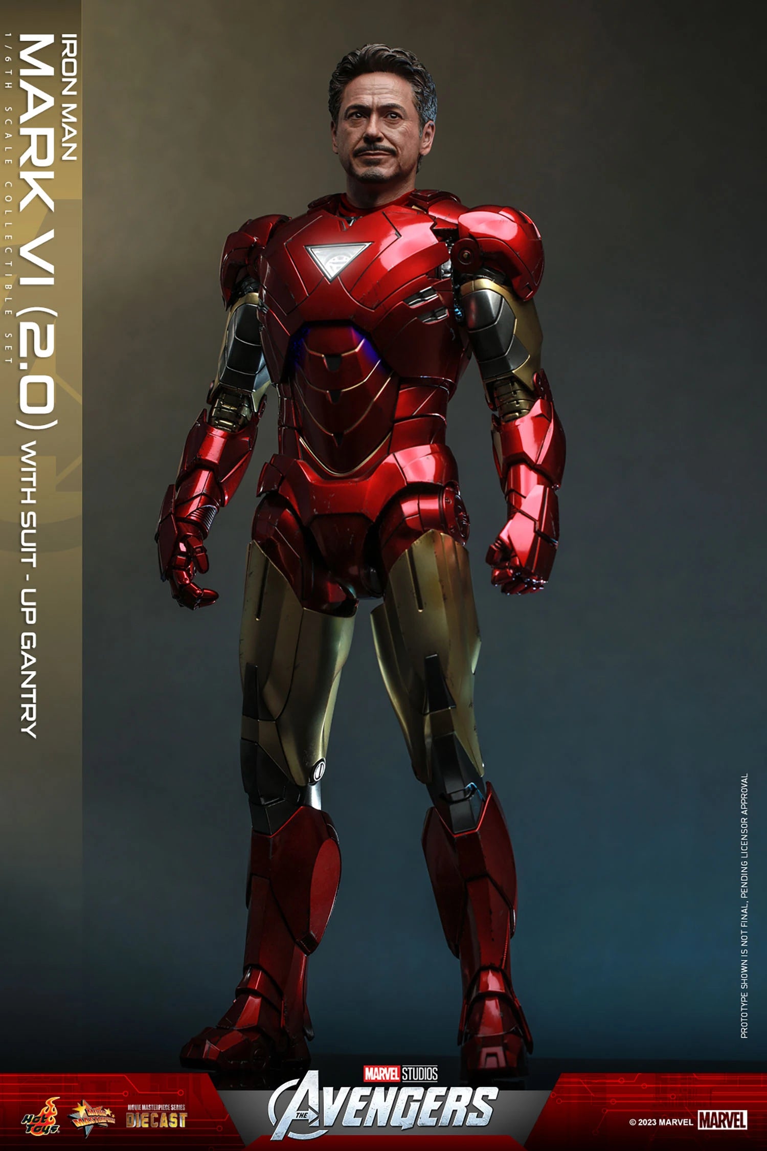 Hot Toys The Avengers Iron Man Mark VI 2.0 1/6 Figure MMS688 D53 ...