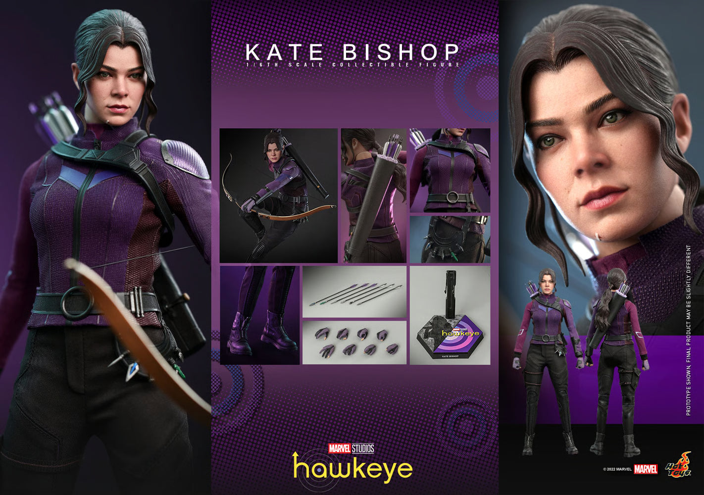 Hot Toys Hawkeye-Hawkeye Kate Bishop TMS074 1/6 Scale Figure