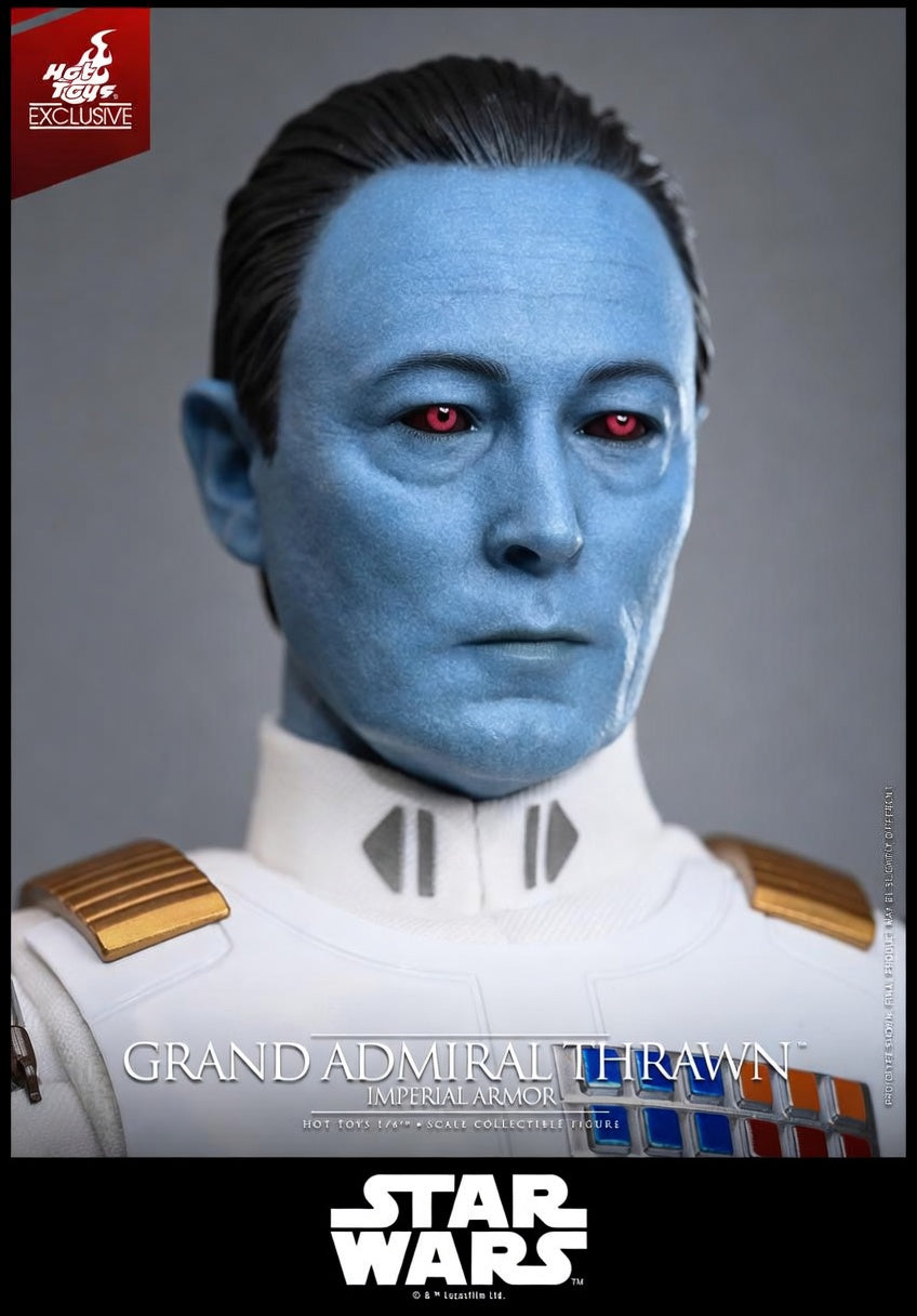 Thrawn Ranking Logo Hot Toys Star Wars: Rebels™ Grand Admiral Thrawn™ (Imperial Armor) [ho ...