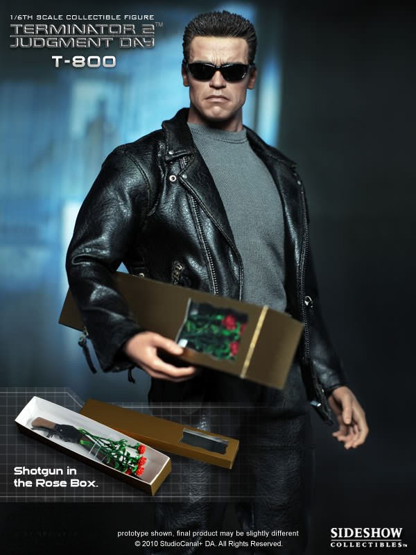 Hot Toys The Terminator-The Terminator 2 Judgment Day T800 MMS117 1/6 Scale Figure