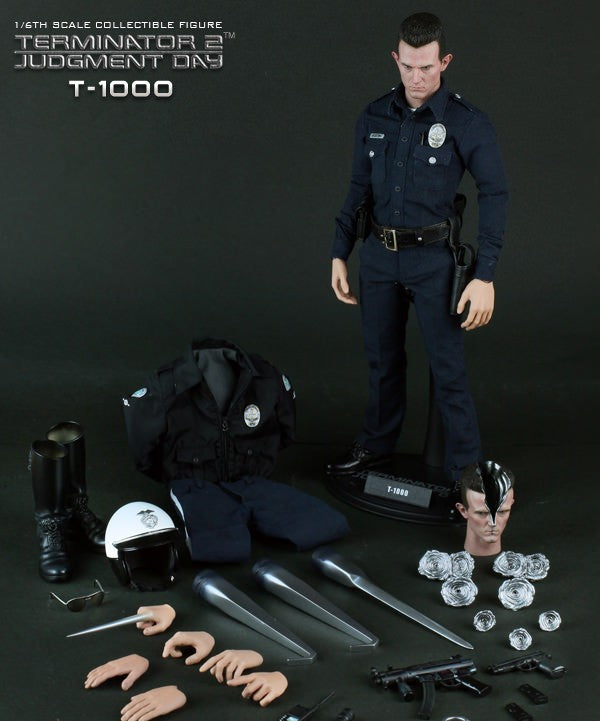 Hot Toys Terminator-Terminator 2 T-1000 MMS129 1/6 Scale Figure