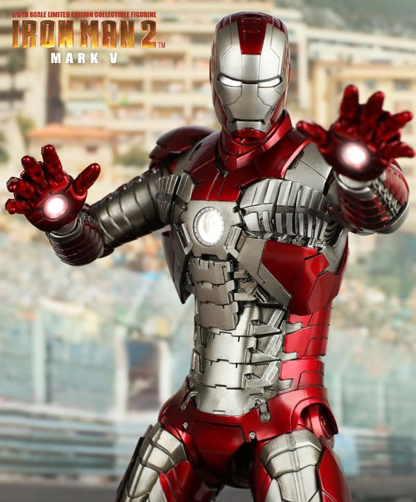 Hot Toys Iron Man–Iron Man 2  Mark V MMS145 1/6 Scale Figure