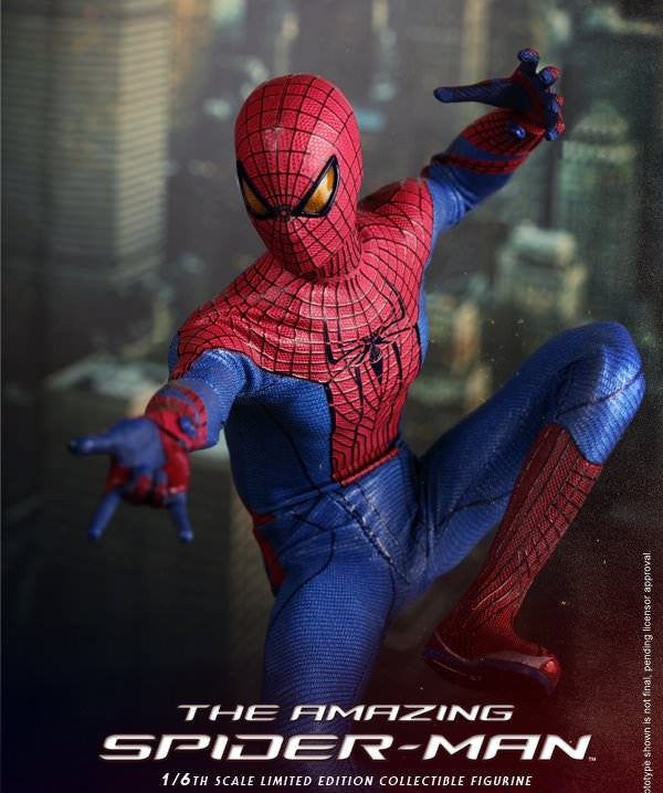 Hot Toys Spiderman-The Amazing Spiderman MMS179 1/6 Scale Figure