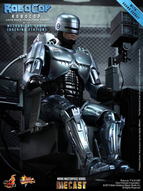 Hot Toys D05 Robocop w/ Mechanical Chair MMS203 1/6 Scale Figure