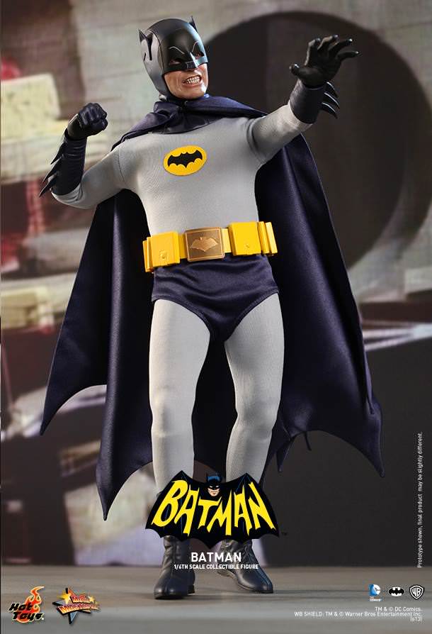 Hot Toys Batman-Batman 1966 Batman MMS218 1/6 Scale Figure