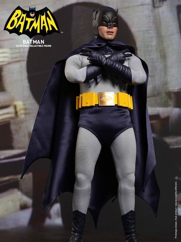 Hot Toys Batman-Batman 1966 Batman MMS218 1/6 Scale Figure