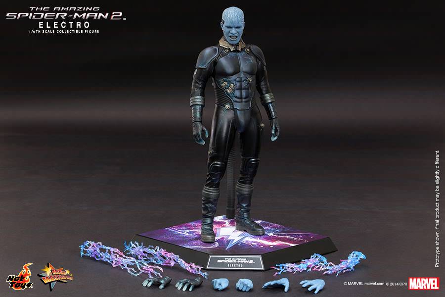 Hot Toys Amazing SpiderMan-Amazing SpiderMan 2 Electro MMS246 1/6 Scale Figure
