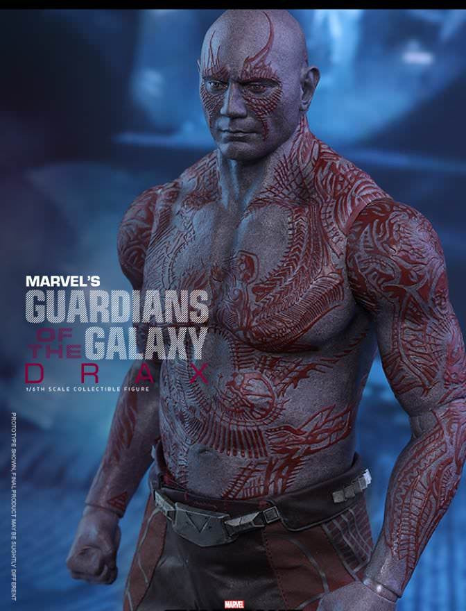 Hot Toys Guardians of the Galaxy-Guardians of the Galaxy Drax MMS355 1/6 Scale Figure
