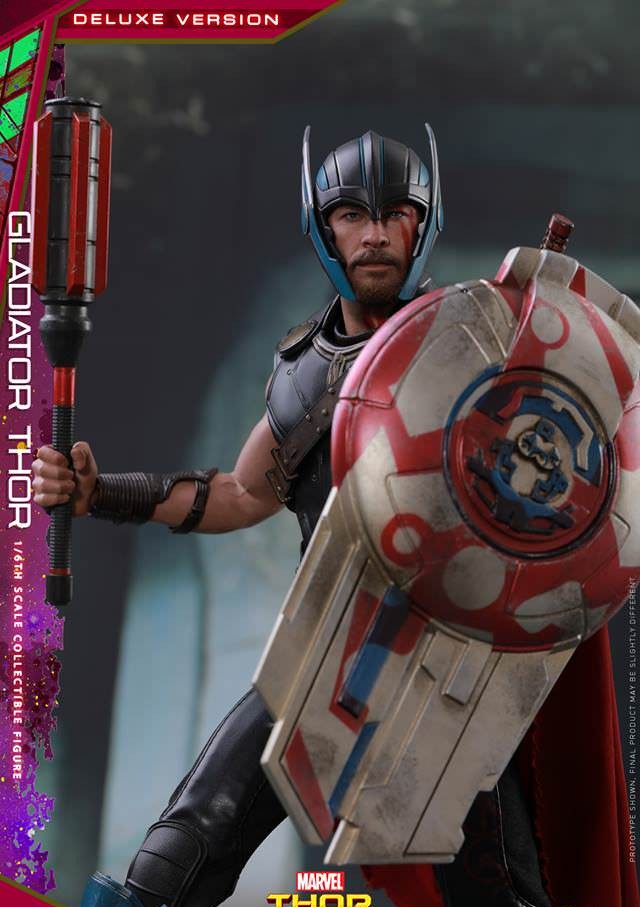 Hot Toys Thor-Thor 3 Ragnarok Gladiator Thor (Deluxe Version) MMS445 1/6 Scale Figure