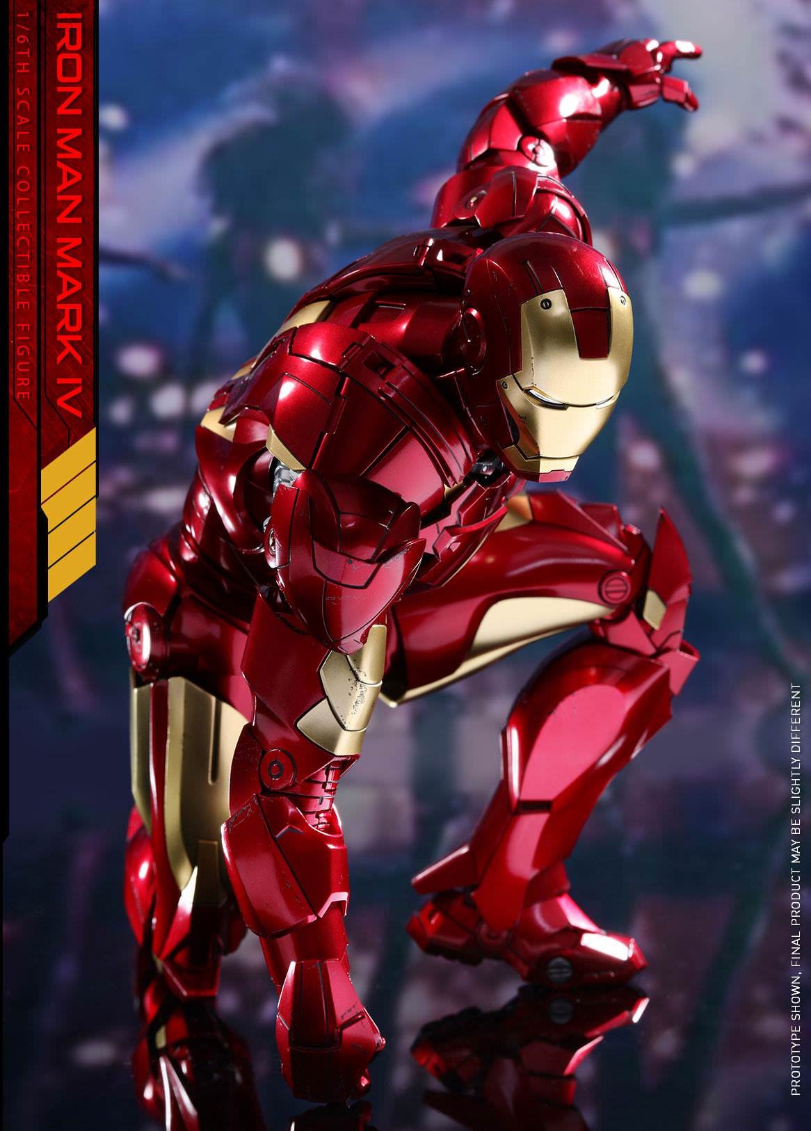 Hot Toys Iron Man–Iron Man 2 Mark IV with Suit-Up Gantry MMS461 1/6 Scale Figure