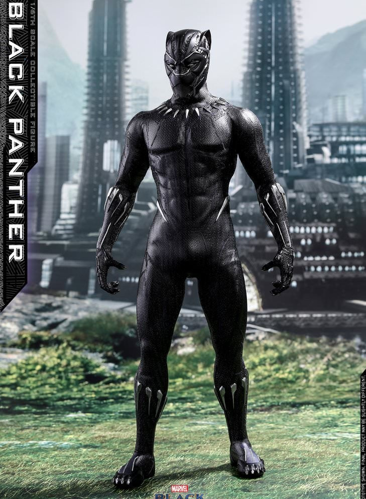 Hot Toys The Black Panther–The Black Panther T’Challa MMS470 1/6 Scale Figure