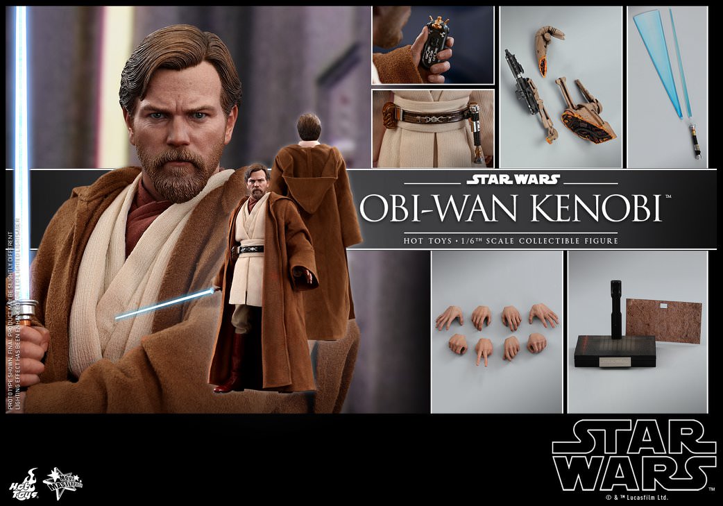Hot Toys Obi-Wan Kenobi MMS478 1/6 Scale Figure