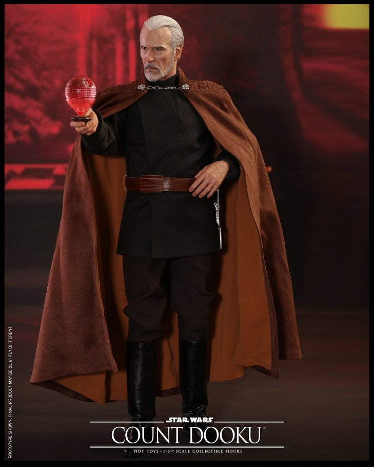 Hot Toys Star Wars–Star Wars Attack of the Clones Count Dooku MMS496 1/6 Scale Figure