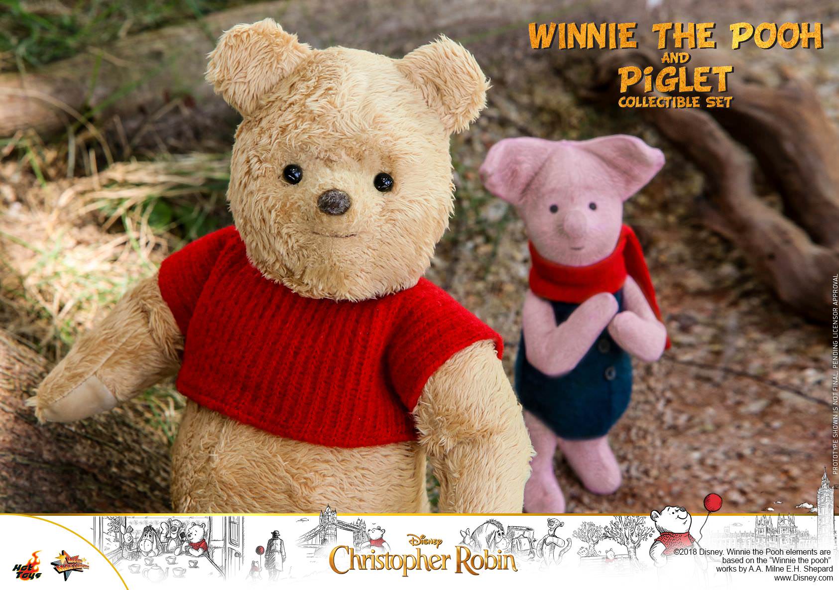 Hot Toys Winnie The Pooh & Piglet Hot Toys Christopher Robin MMS503 1/6 Scale Figure