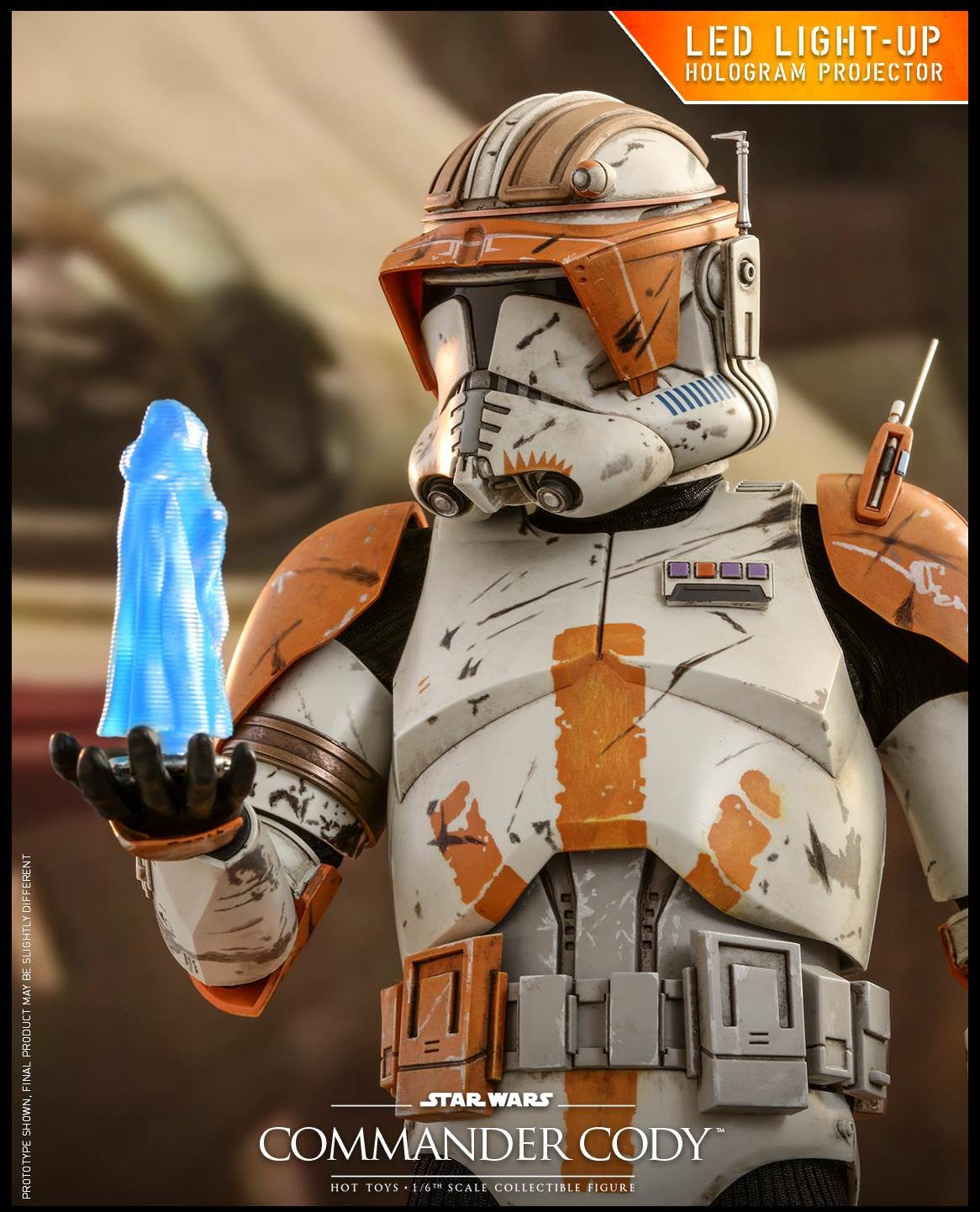 Hot Toys Star Wars–Star Wars Commander Cody MMS524 1/6 Scale Figure