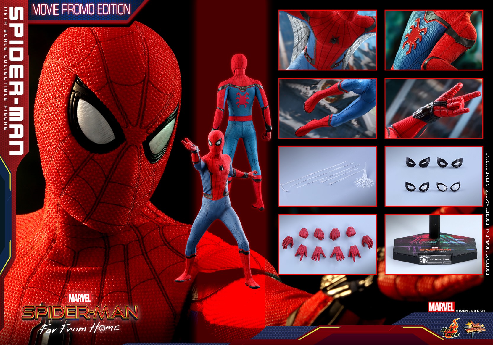 Hot Toys Spider-Man : Far From Home (Movie Promo) MMS535 1/6 Scale Figure