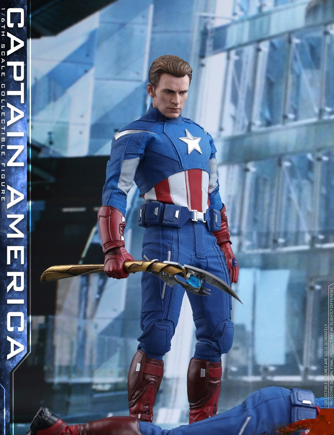 Hot Toys Avengers-Avengers Endgame 2012 Captain America MMS563 1/6 Scale Figure