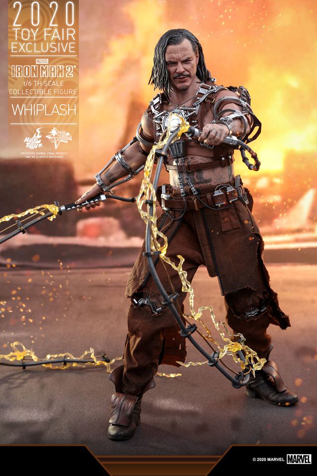 Hot Toys Whiplash Hot Toys Iron Man 2 MMS569 1/6 Scale Figure