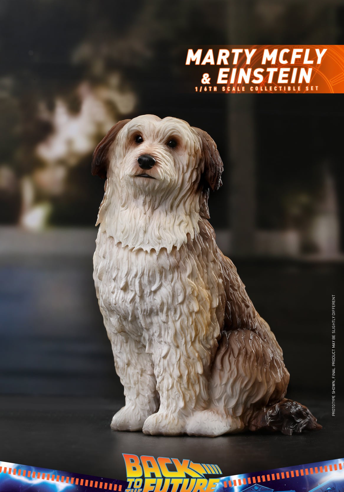 Hot Toys Back To The Future-Back to the Future Marty McFly and Einstein MMS573 1/6 Scale Figure