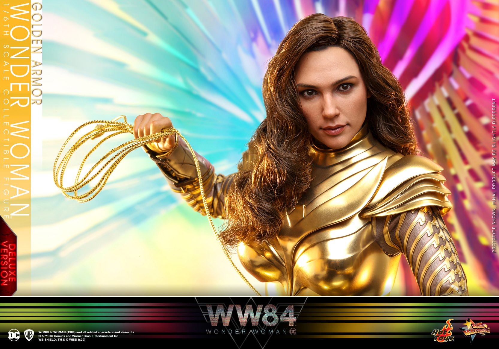 Hot Toys Golden Armor Hot Toys Wonder Woman 1984 MMS578 1/6 Scale Figure