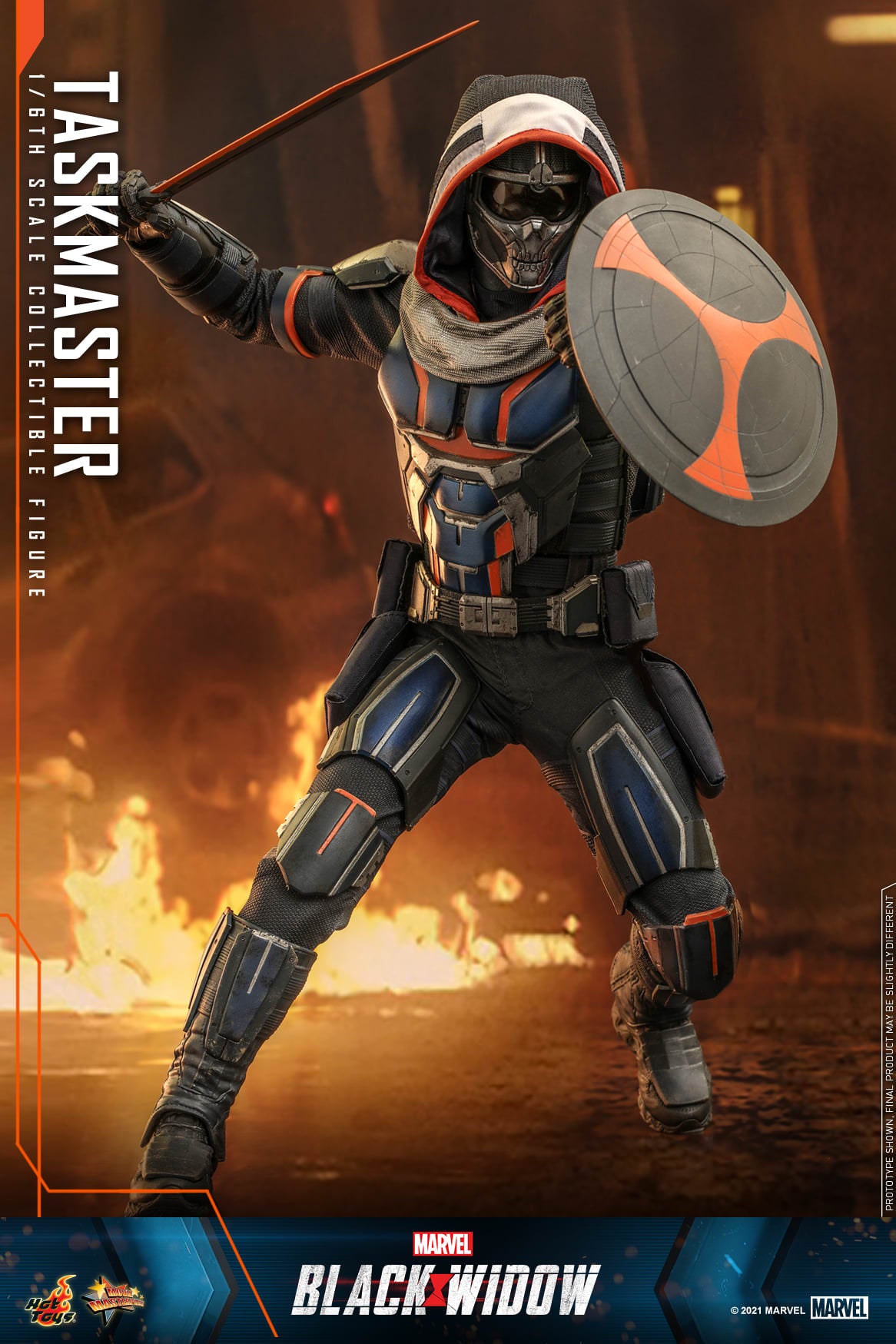 Hot Toys Black Widow- Black Widow Task Master MMS602 1/6 Scale Figure