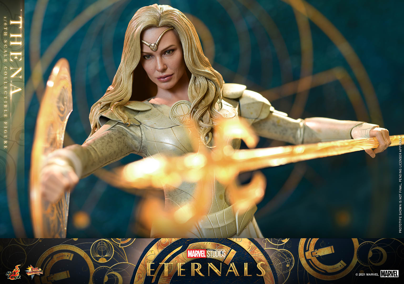 Hot Toys The Elernals-The Elernals Thena MMS628 1/6 Scale Figure