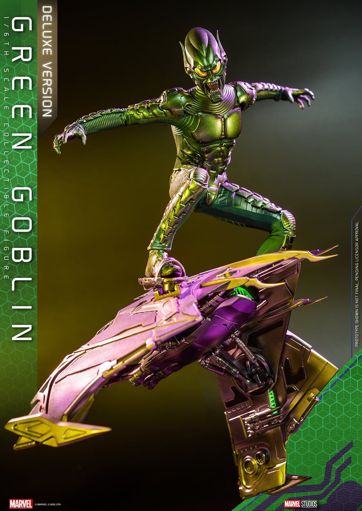 Hot Toys Spiderman–Spiderman No Way Home Green Goblin Deluxe Version MMS631 1/6 Scale Figure