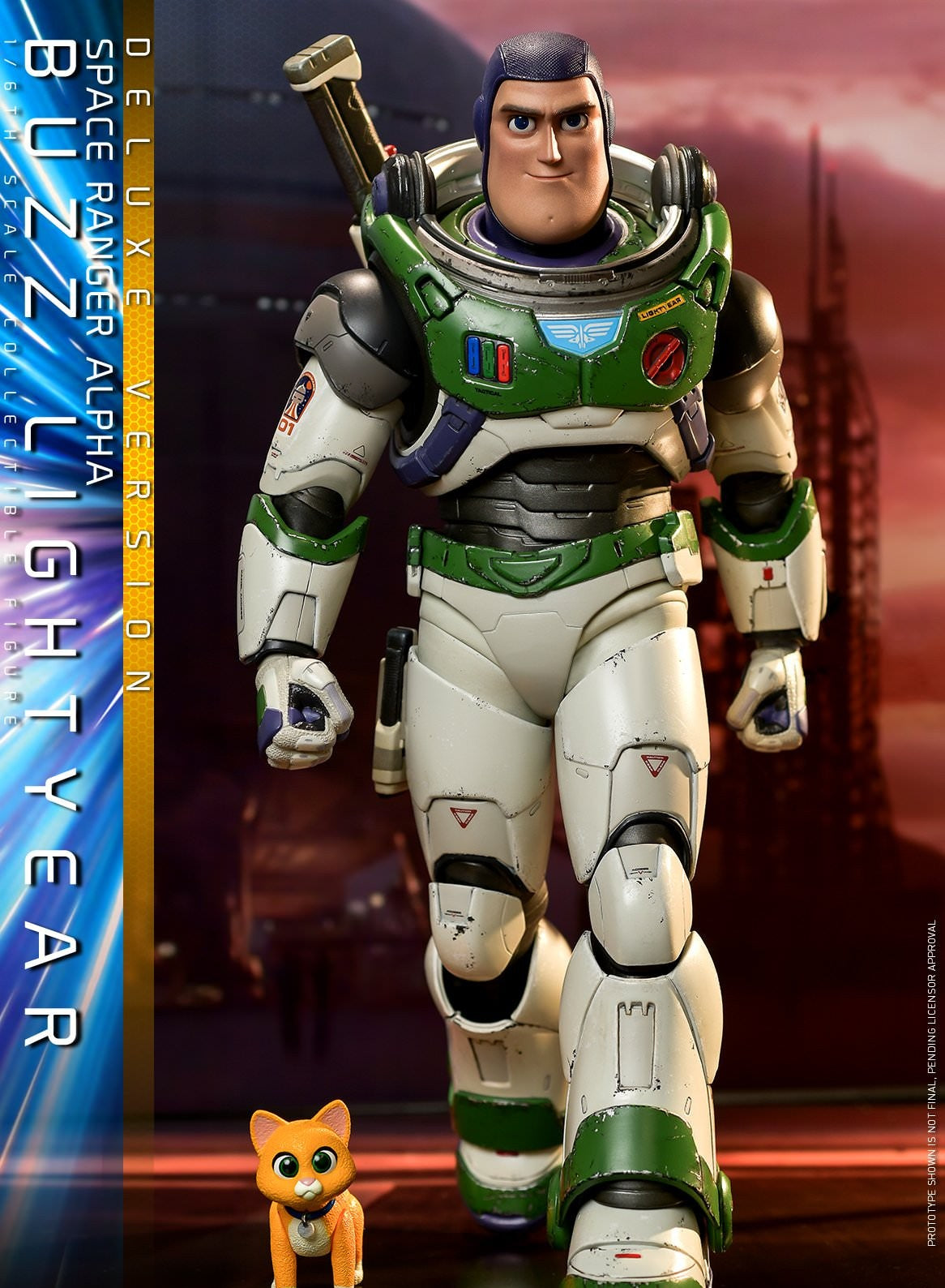 Hot Toys The Space Ranger Alpha– The Space Ranger Alpha Buzz Lightyear Deluxe Edition MMS635 1/6 Scale Figure