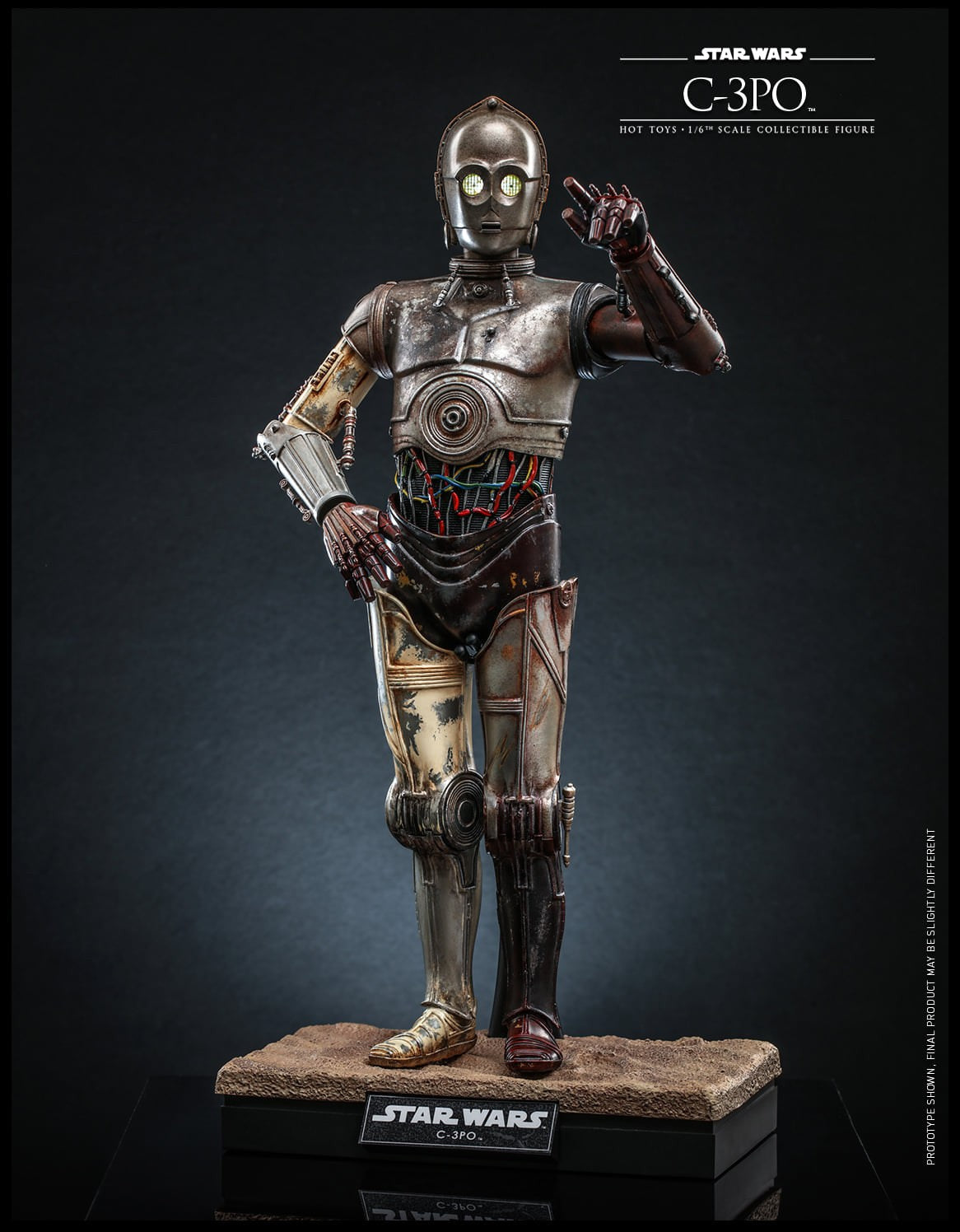 Hot Toys Star Wars-Star Wars Attack of the Clones C3PO MMS650D46 1/6 Scale Figure