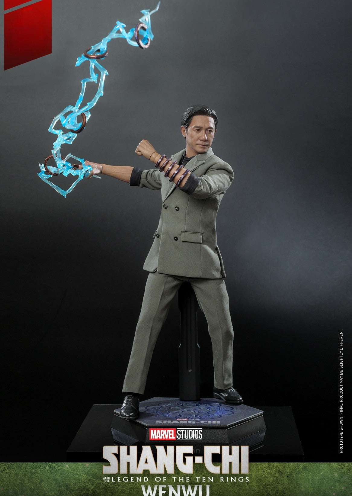 Hot Toys Shang Chi and The Legend of The Ten Rings-Shang-Chi And The Legend Of The Ten Rings Wenwu (Suit Version) MMS670 1/6 Scale Figure