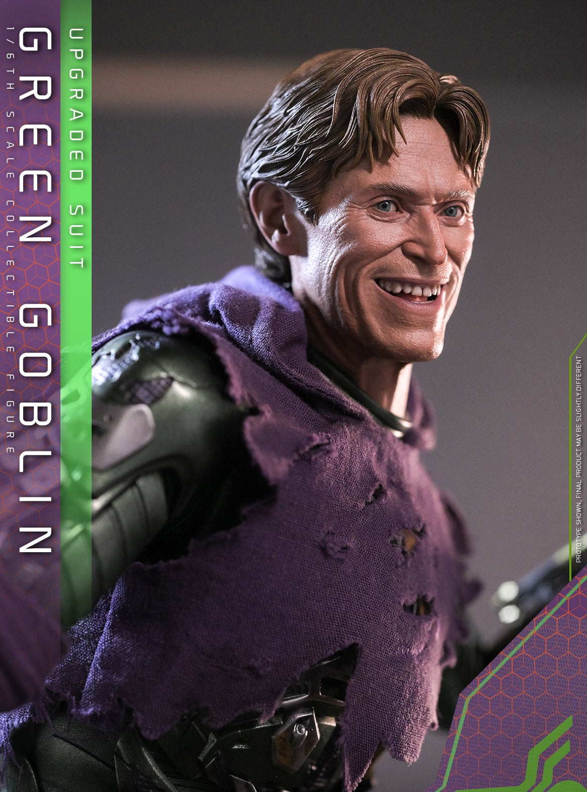 Hot Toys Spiderman – Spiderman No Way Home Green Goblin Upgraded Suit mms674 1/6 Scale Figure