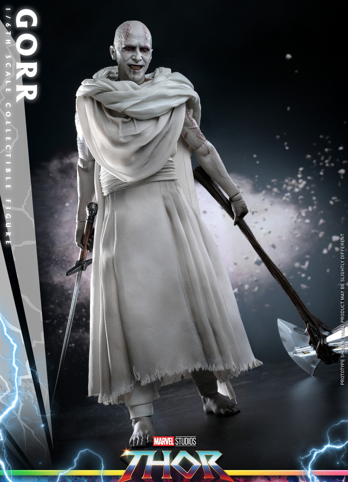 Hot Toys Thor Love and Thunder-Thor Love and Thunder Gorr MMS676 1/6 Scale Figure