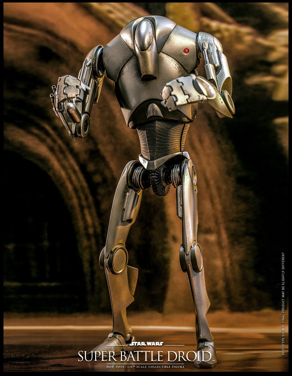 Hot Toys Star Wars-Star Wars Attack of the Clones Super Battle Droid MMS682 1/6 Scale Figure