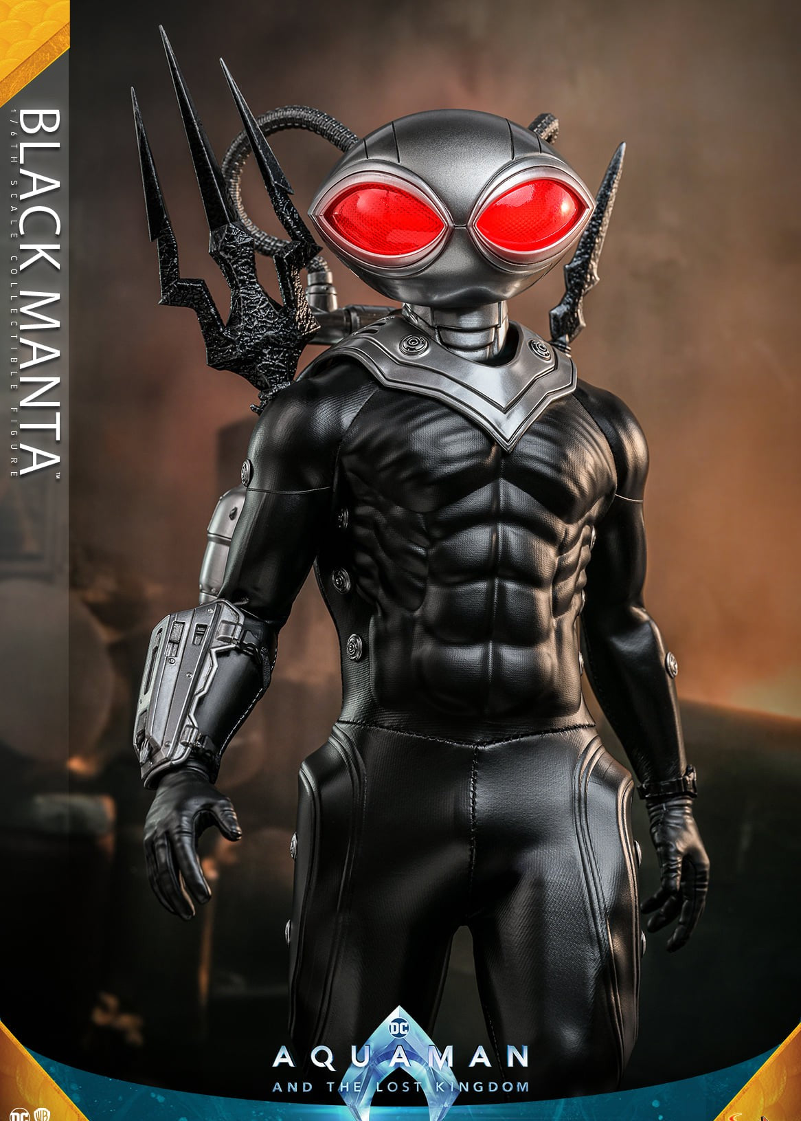 Hot Toys Aquaman-Aquaman And The Lost Kingdom Black Manta MMS739 1/6 Scale Figure