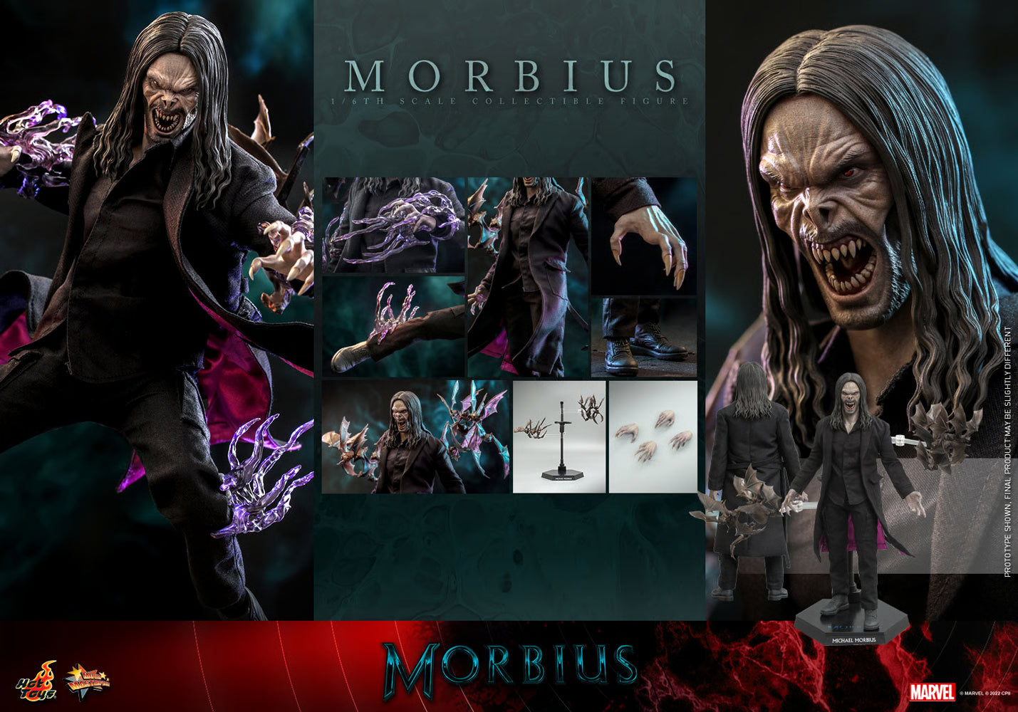 Hot Toys Morbius-Morbius MMS665 1/6 Scale Figure