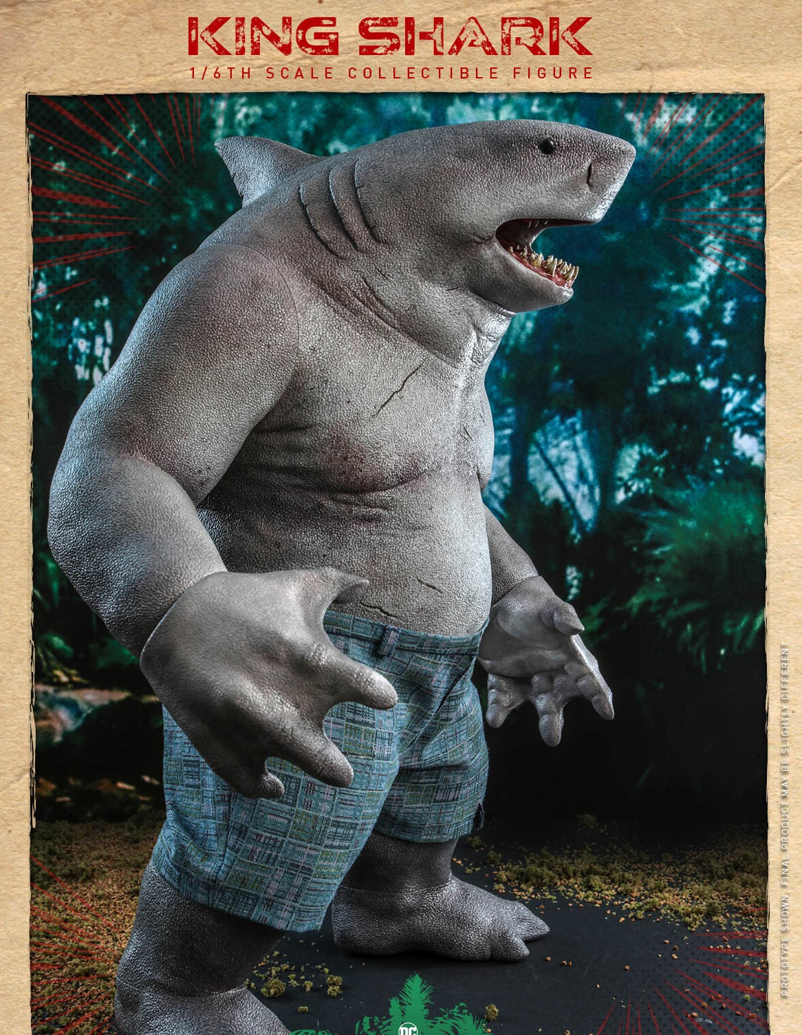 Hot Toys The Suicide Squad-The Suicide Squad King Shark PPS006 1/6 Scale Figure