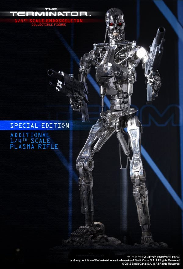 Hot Toys The Terminator-The Terminator Endoskeleton QS002 1/6 Scale Figure