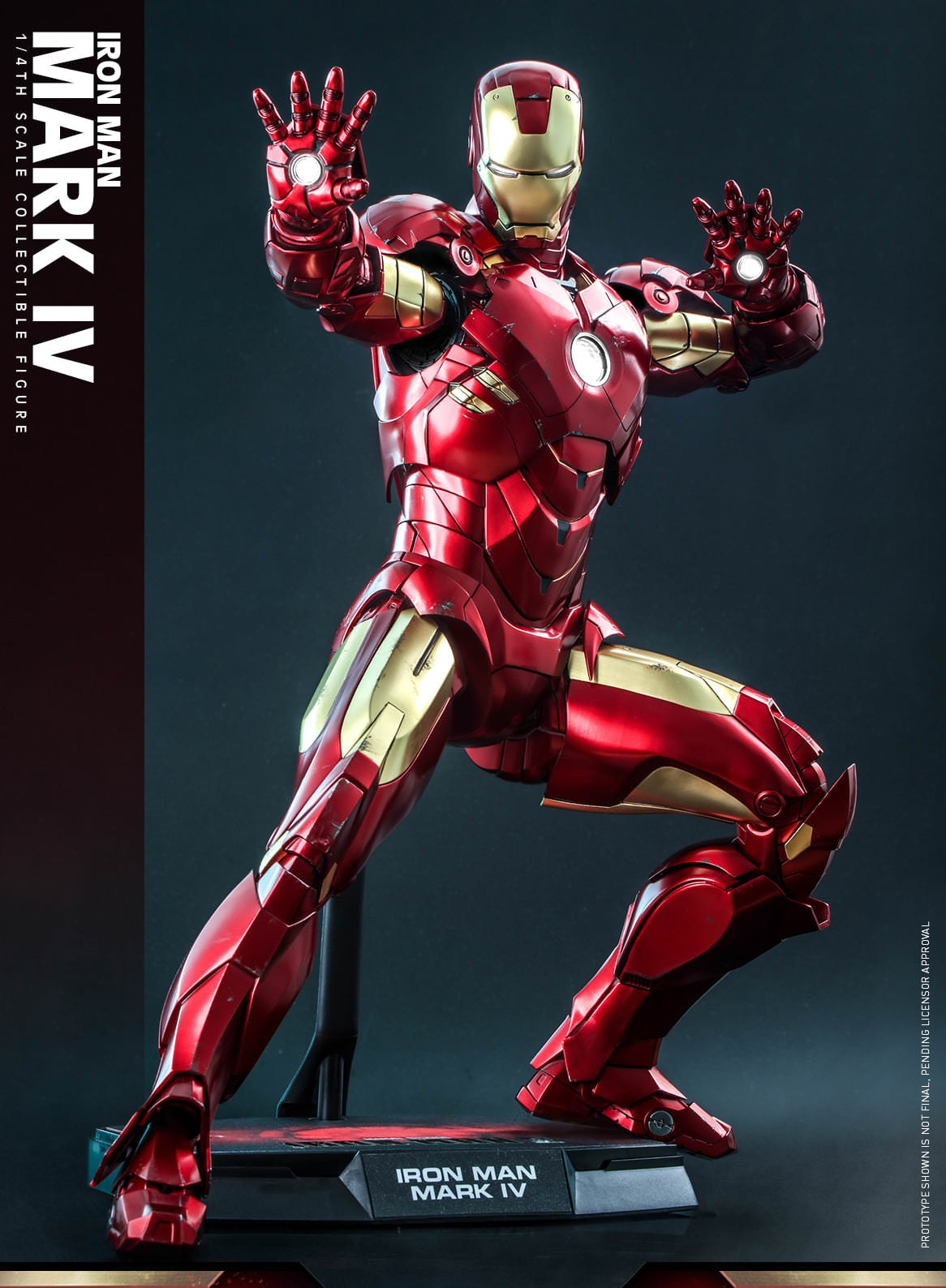 Hot Toys Ironman-Ironman2 Mark IV with Suit-Up Gantry QS020 1/6 Scale Figure