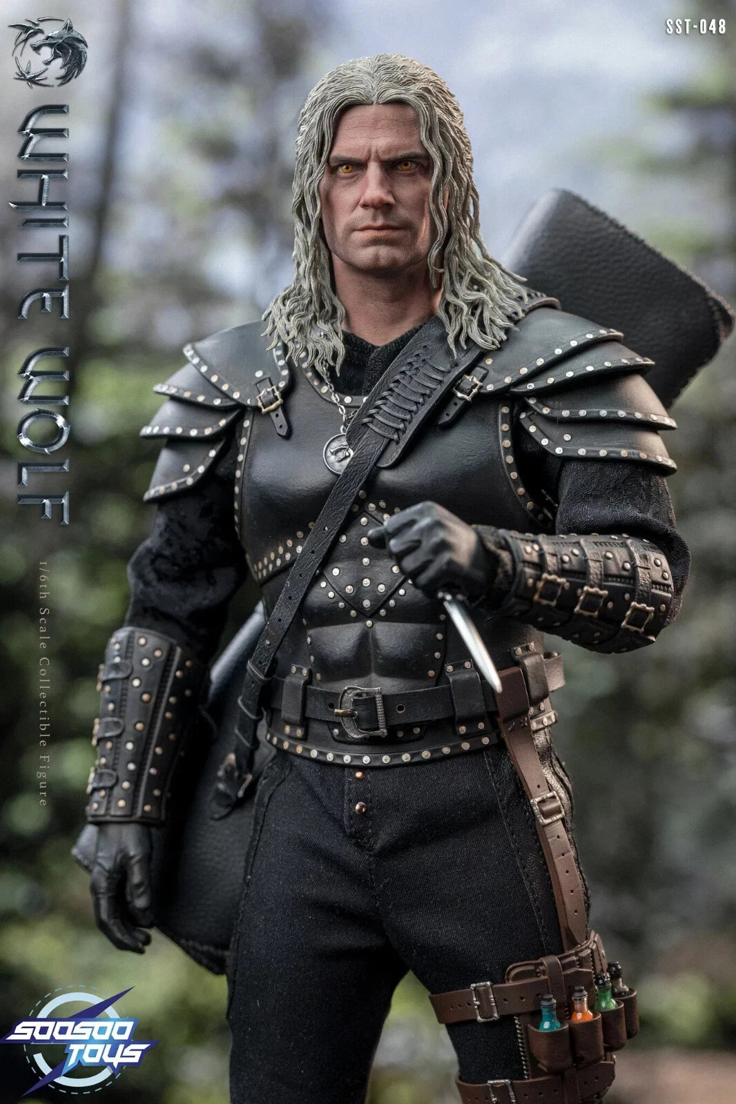 Soosootoys The Witcher White Wolf 1/6 Scale Collectible Figure SST-048