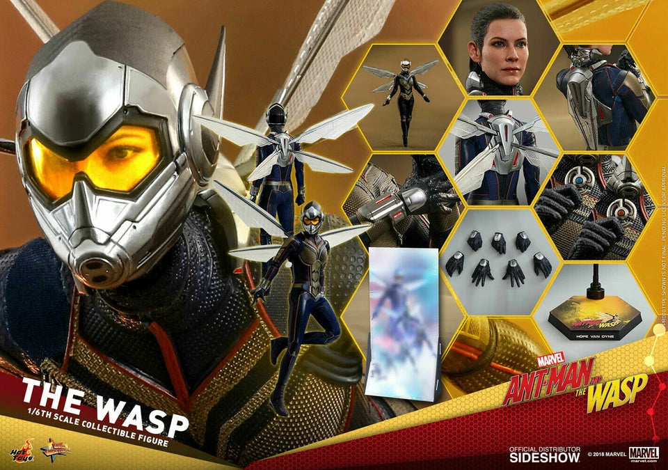 Hot Toys The Antman and the Wasp–The Antman and the Wasp The Wasp MMS498 1/6 Scale Figure