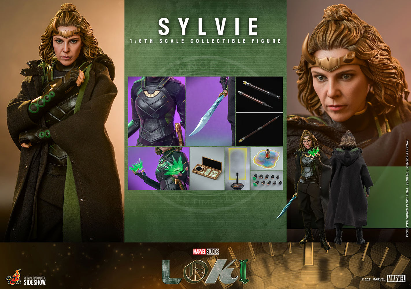 Hot Toys Sylvie Hot Toys Loki TMS062 1/6 Scale Figure