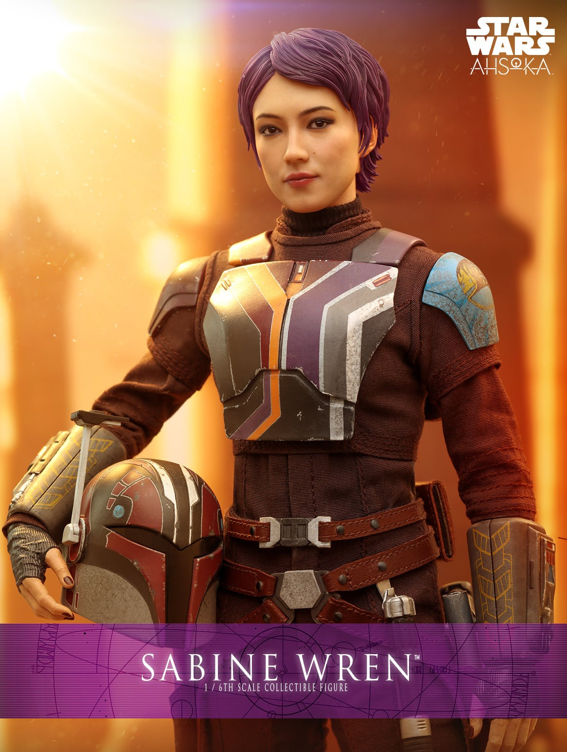 Hot Toys Star Wars-Star Wars Ahsoka Sabine Wren TMS111 1/6 Scale Figure