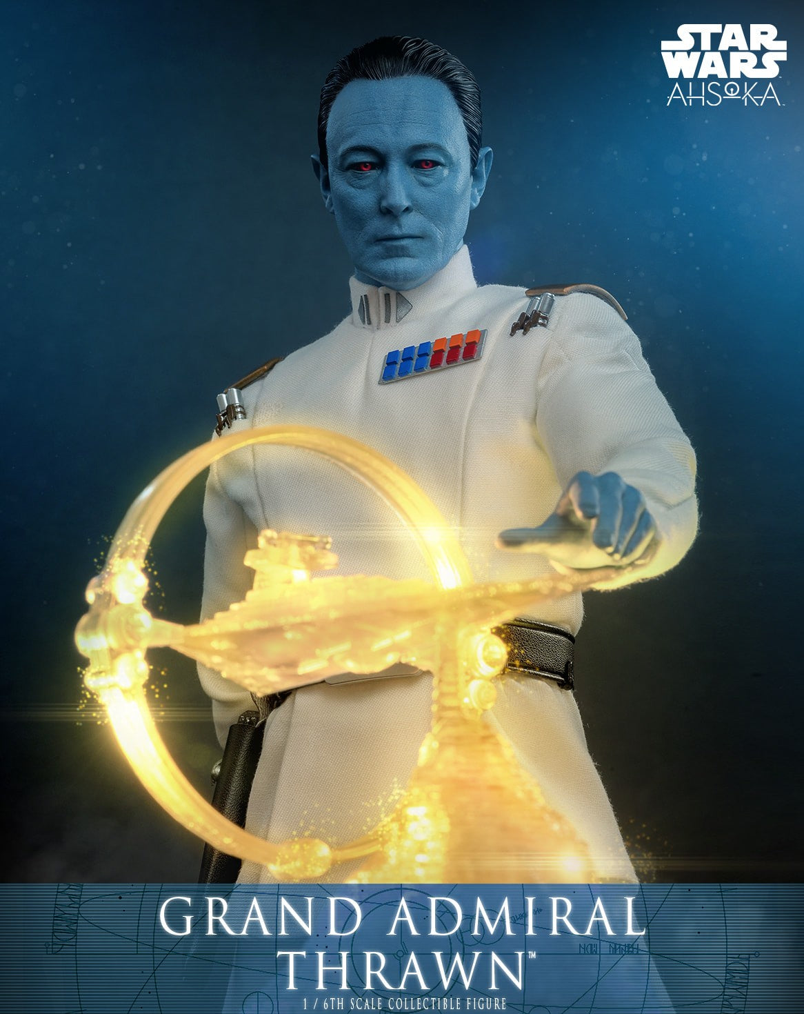 Hot Toys Star Wars–Star Wars Ahsoka Grand Admiral Thrawn TMS116 1/6 Scale Figure