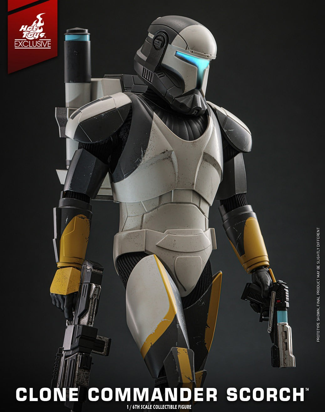 Hot Toys Star Wars–Star Wars :The Bad Batch Commando Scorch TMS130 1/6 Scale Figure