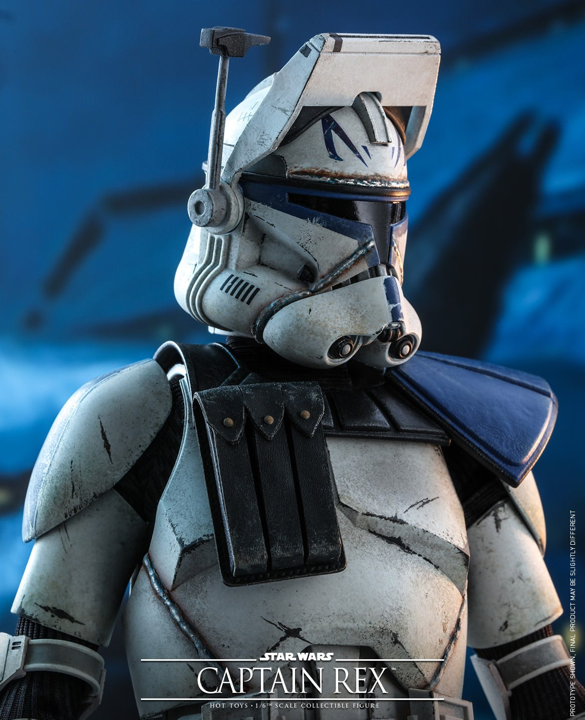 Hot Toys Star Wars–Star Wars The Clone Wars Captain Rex TMS018 1/6 Scale Figure