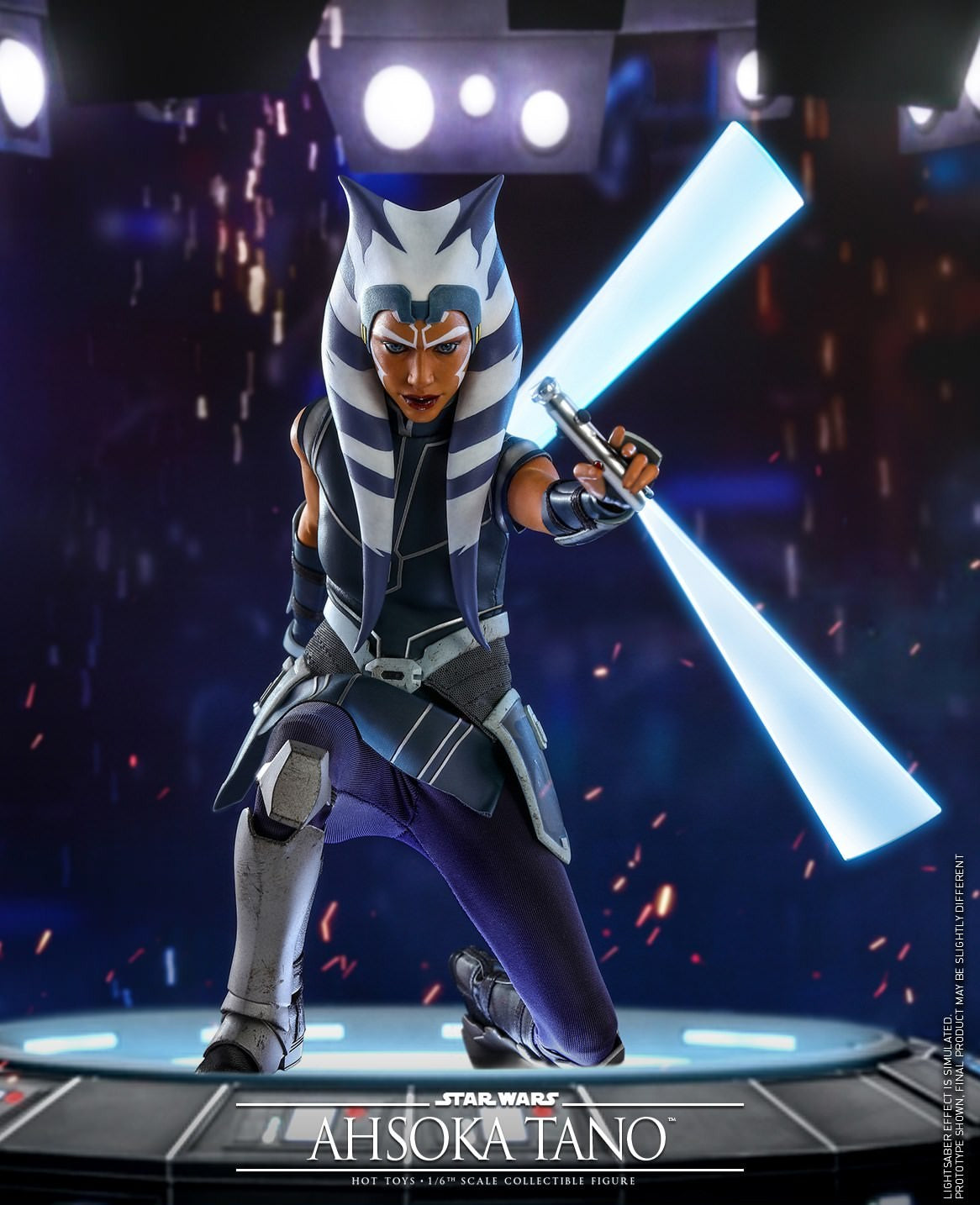 Hot Toys Star Wars–Star Wars The Clone Wars Ahsoka Tano TMS021 1/6 Scale Figure